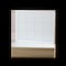 Flipside 9in X 12in Two Sided Quadrant Grid Dry Erase Board 1/2in Square Bulk Class, 24PK 21024 - alternate 1